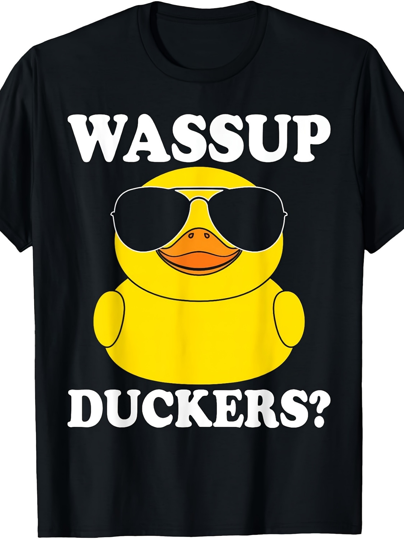 Summer Clothing Drawing - Wassup Duckers Funny Rubber Duck Duckie