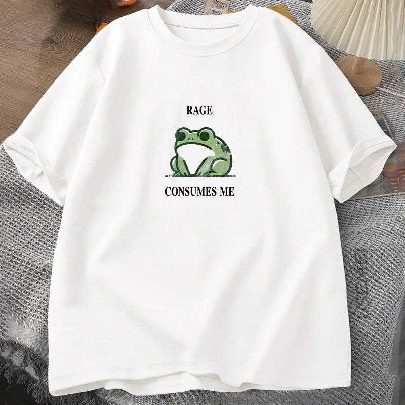 Yours Summer Clothing - Rage Consumes Me Frog Vintage T