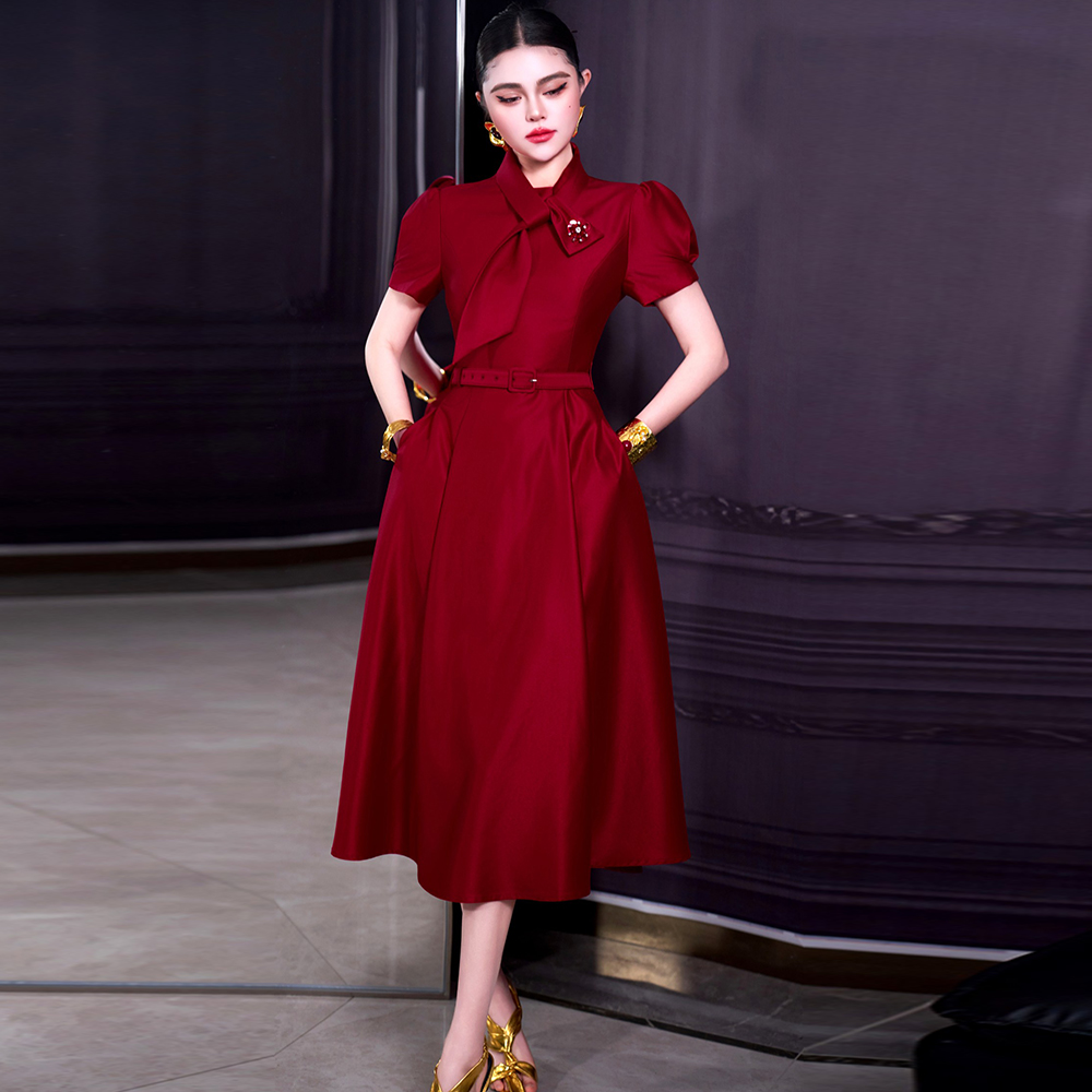 Summer Clothing Trends 2026 - ZJYT Red Women's Dress Trend 2026