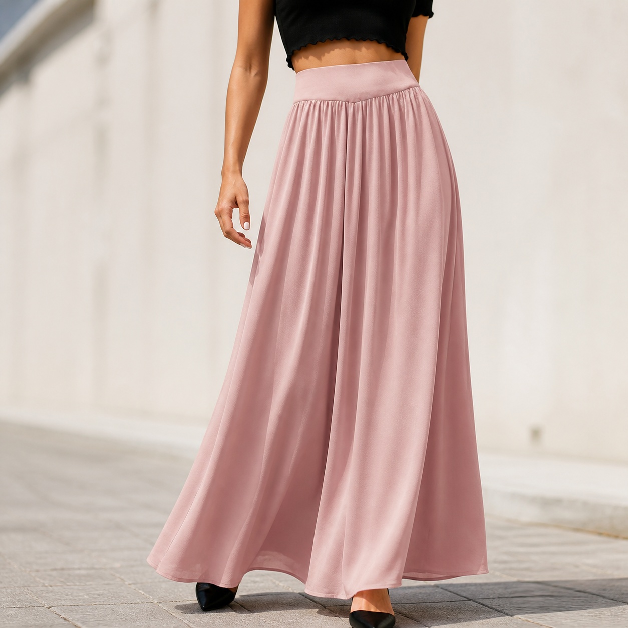 Summer Clothing Essentials Women - Women's High Waist Long Lightweight Pants
