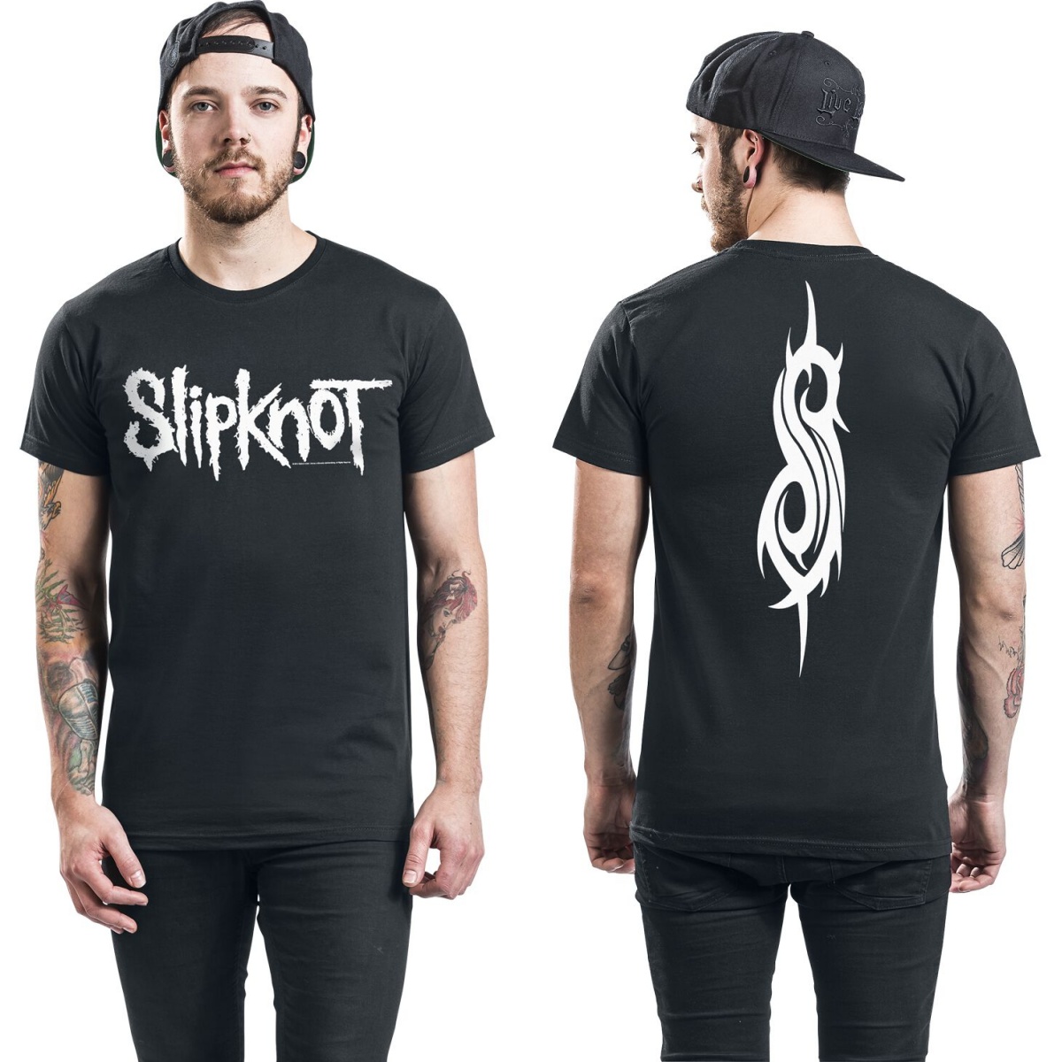Summer Clothing Men Fashion - 2026 Retro Slipknot Graphic Cotton T-shirt