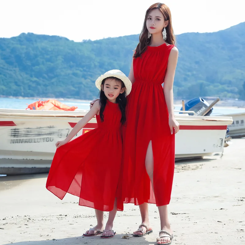 Mom and Girl Baby Vacation Loo - Summer Dresses Yours Clothing review and price