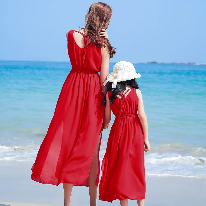 Mom and Girl Baby Vacation Loo - Summer Dresses Yours Clothing review and price