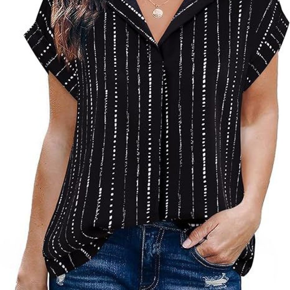 Casual Womens Striped Shirt La - Summer Clothing Essentials Women review and price