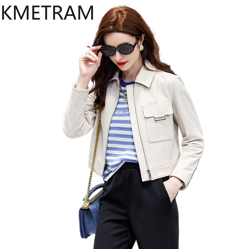Genuine Leather Jacket Woman R - Quality Summer Clothing For Women review and price