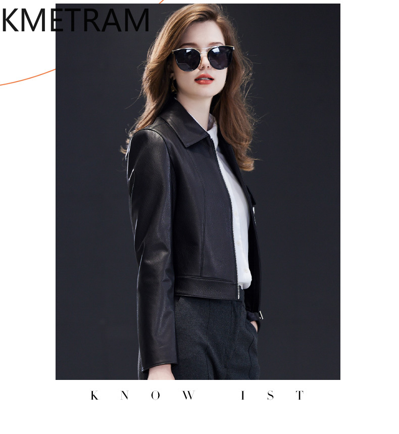 Genuine Leather Jacket Woman R - Quality Summer Clothing For Women review and price