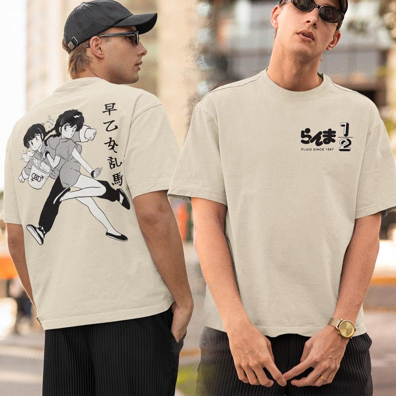 Ranma 12 T-shirt Vintage Loose - Quality Summer Clothing For Women review and price