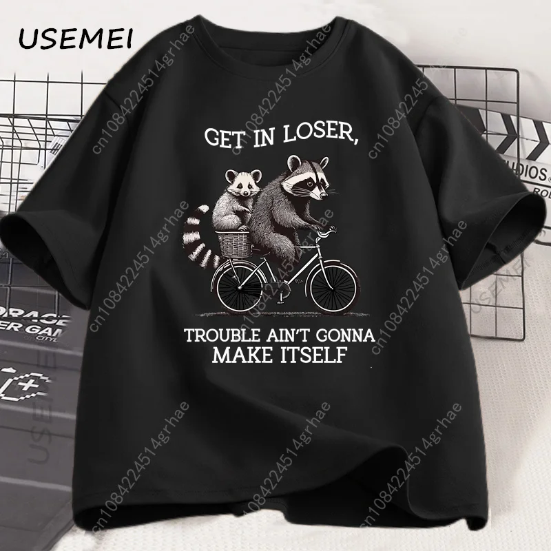 Get in Loser T Shirt Funny Rac - Yours Summer Clothing review and price