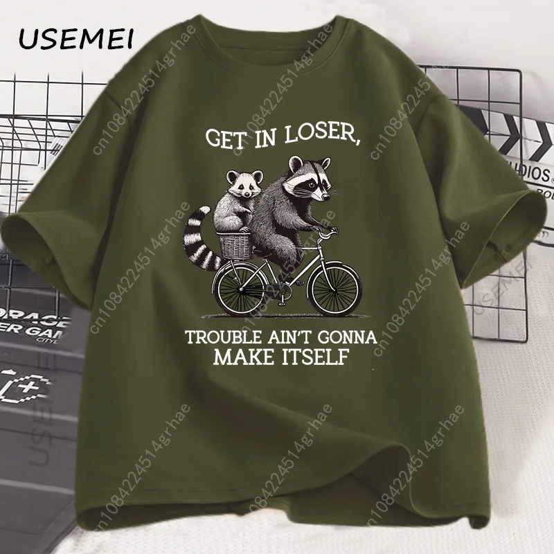 Get in Loser T Shirt Funny Rac - Yours Summer Clothing review and price