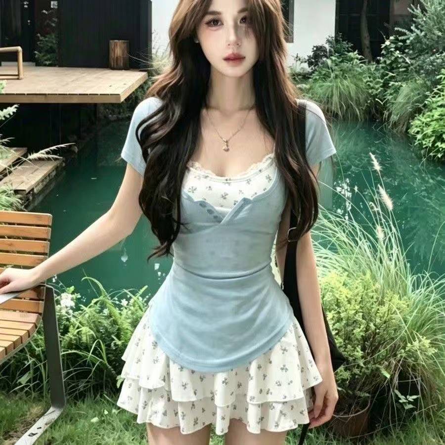 Lolita Style Japanese Sweet 2  - Summer Clothing Y2K review and price