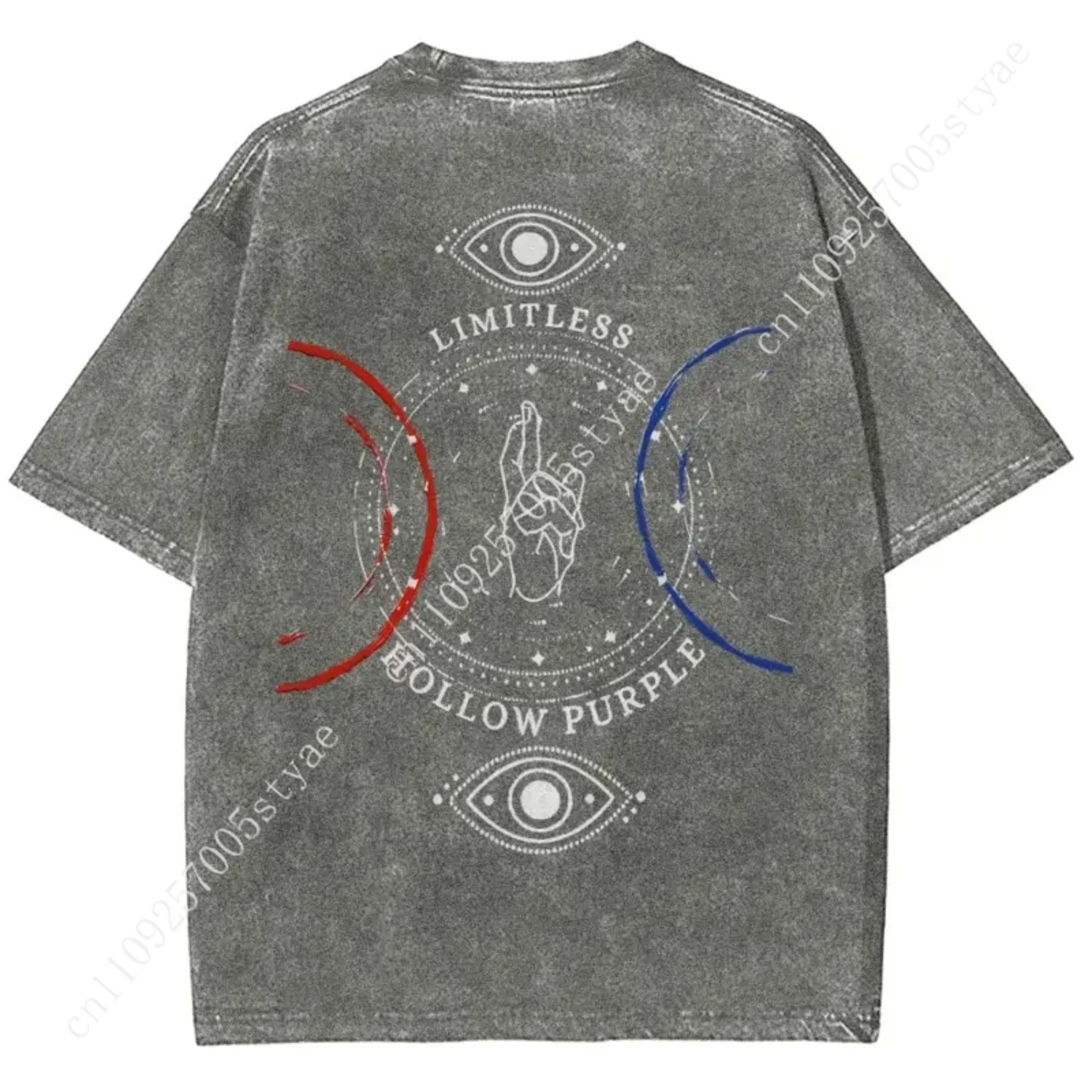 Anime  Gojo Satoru Print T-shi - Yours Summer Clothing review and price