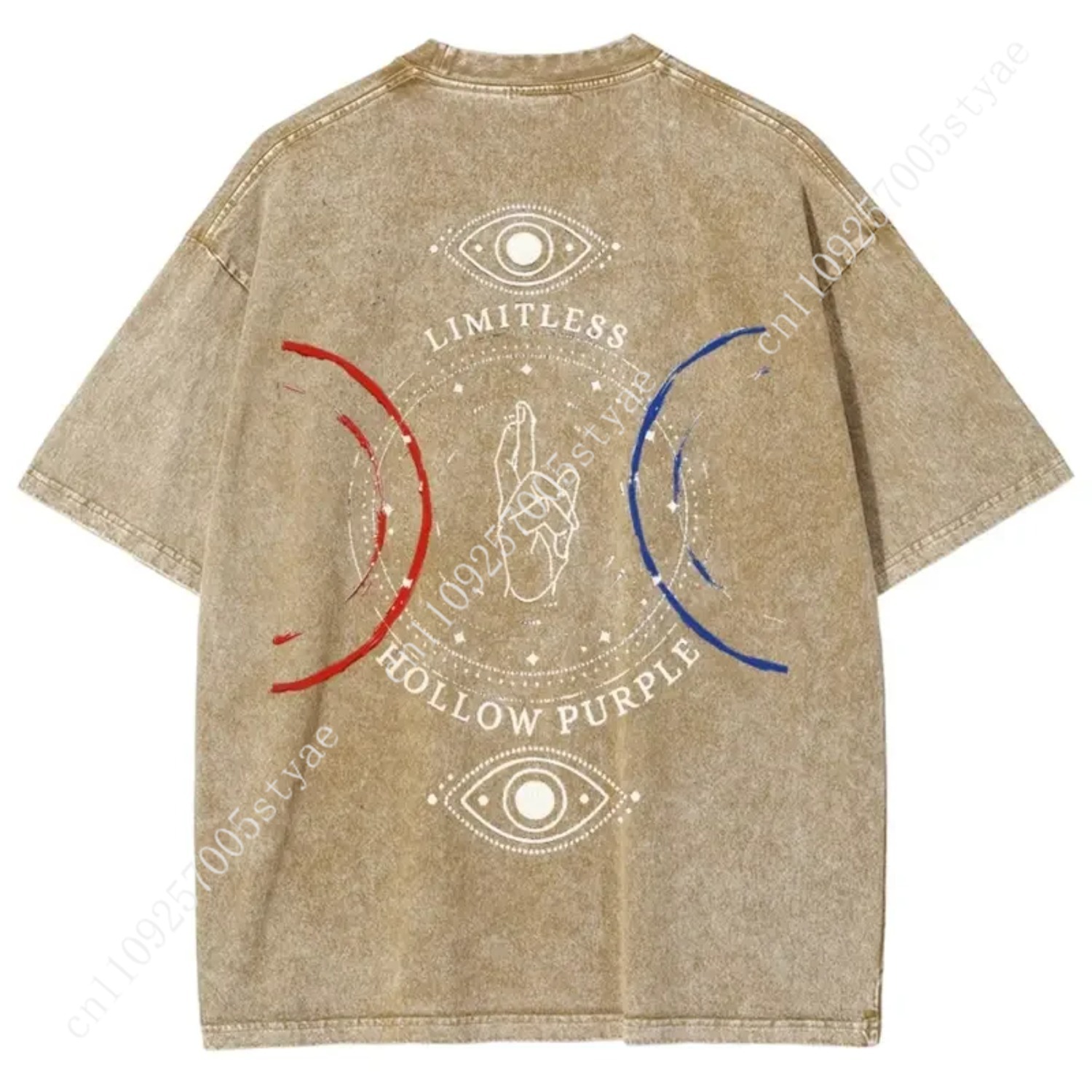 Anime  Gojo Satoru Print T-shi - Yours Summer Clothing review and price