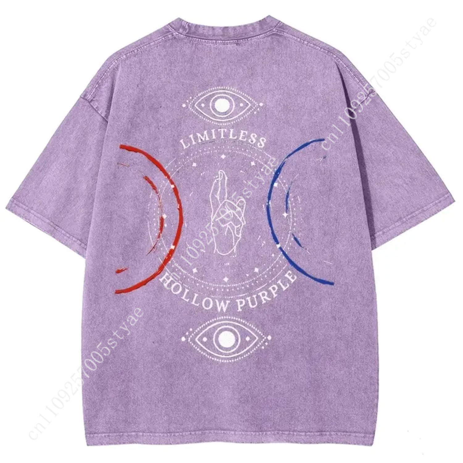 Anime  Gojo Satoru Print T-shi - Yours Summer Clothing review and price