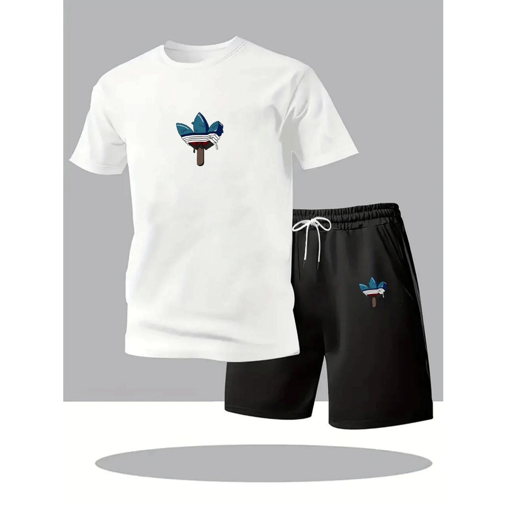 Summer Men's Sets Fashion Trac - Summer Clothing Men Fashion review and price