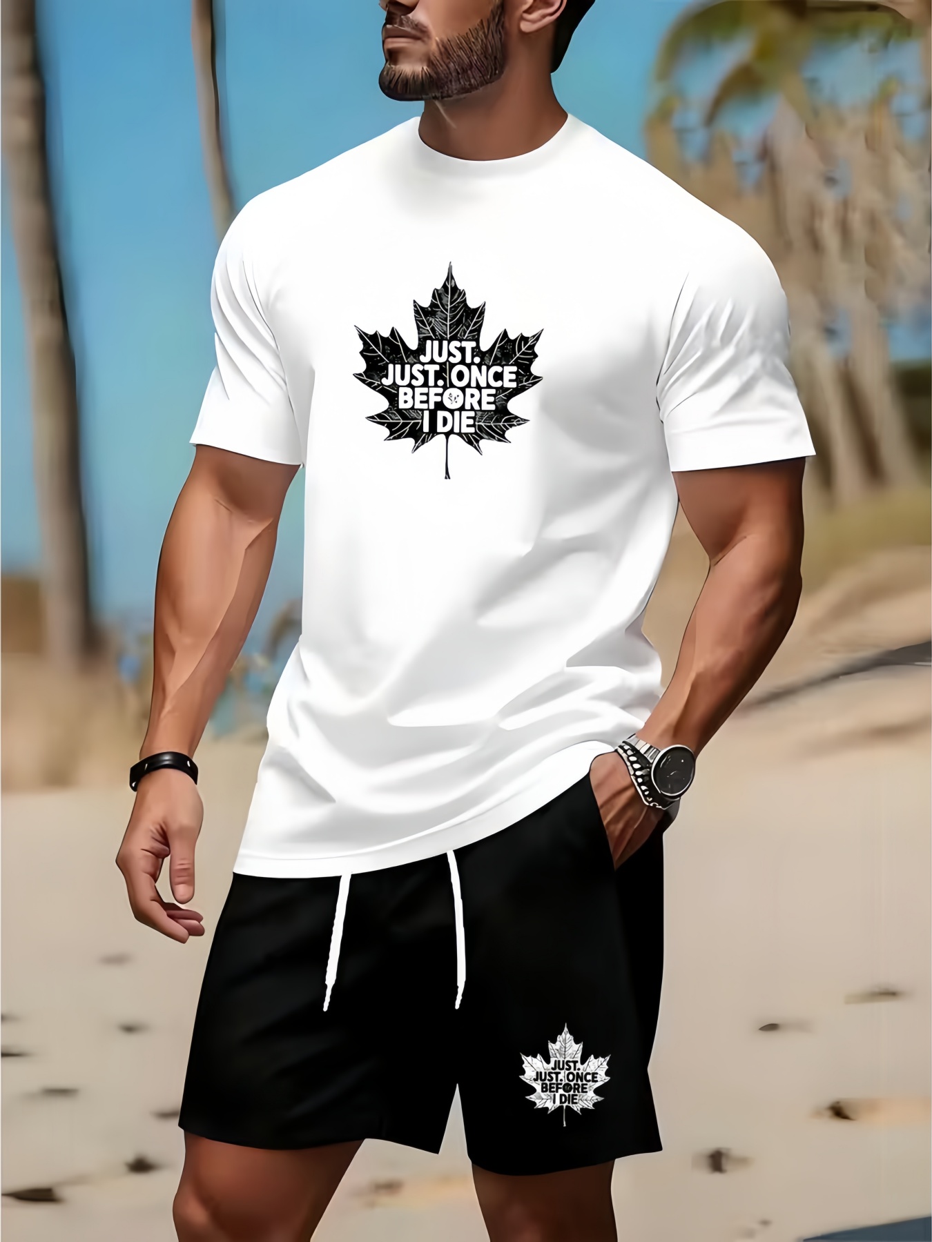 Men's Round Neck T-shirt and S - Summer Clothing Men Fashion review and price