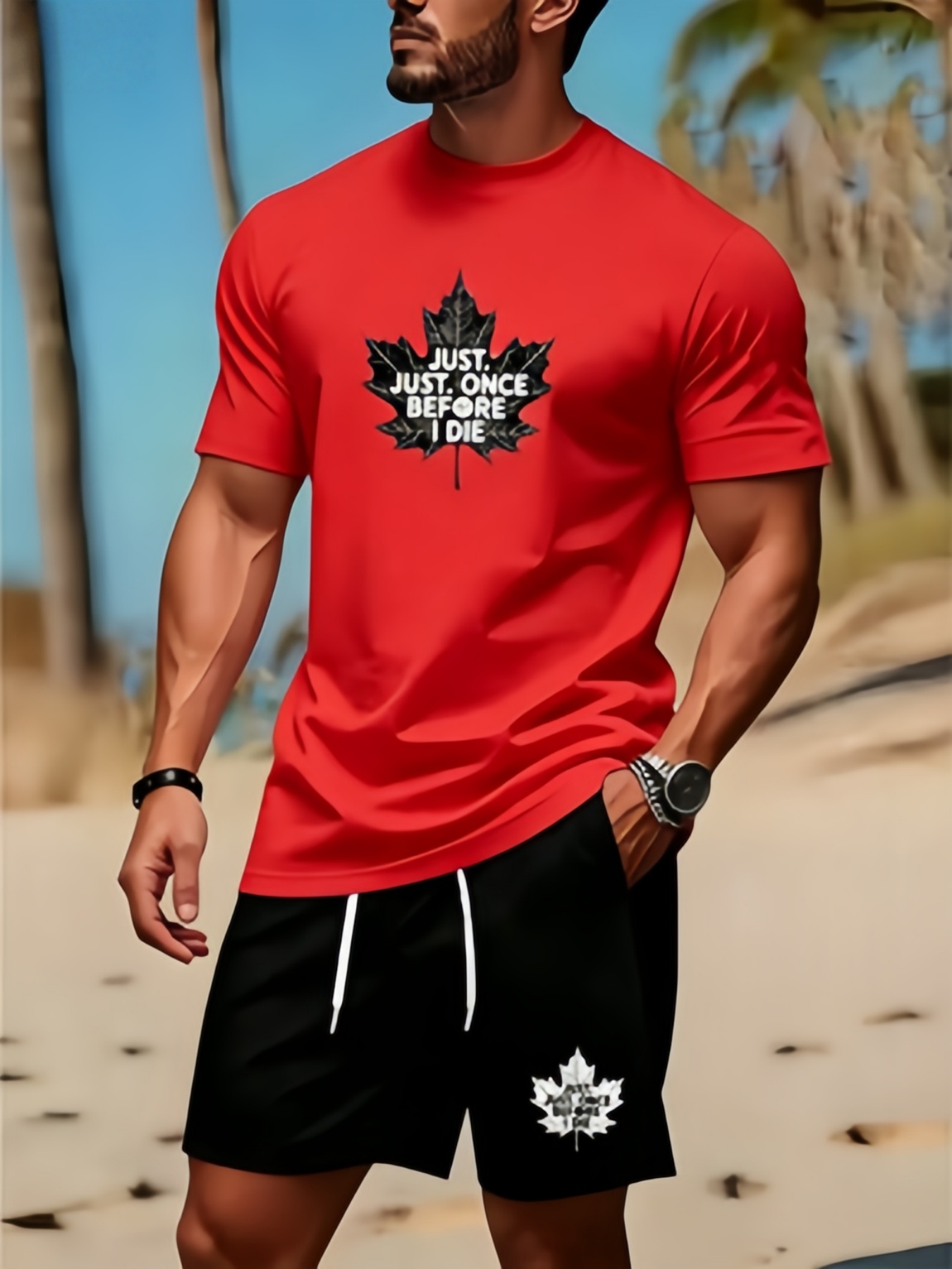 Men's Round Neck T-shirt and S - Summer Clothing Men Fashion review and price