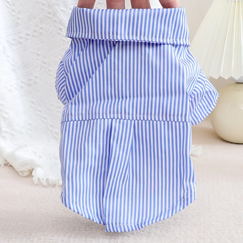Pet Dog Clothes Bowknot Stripe - Summer Clothing Wholesale review and price
