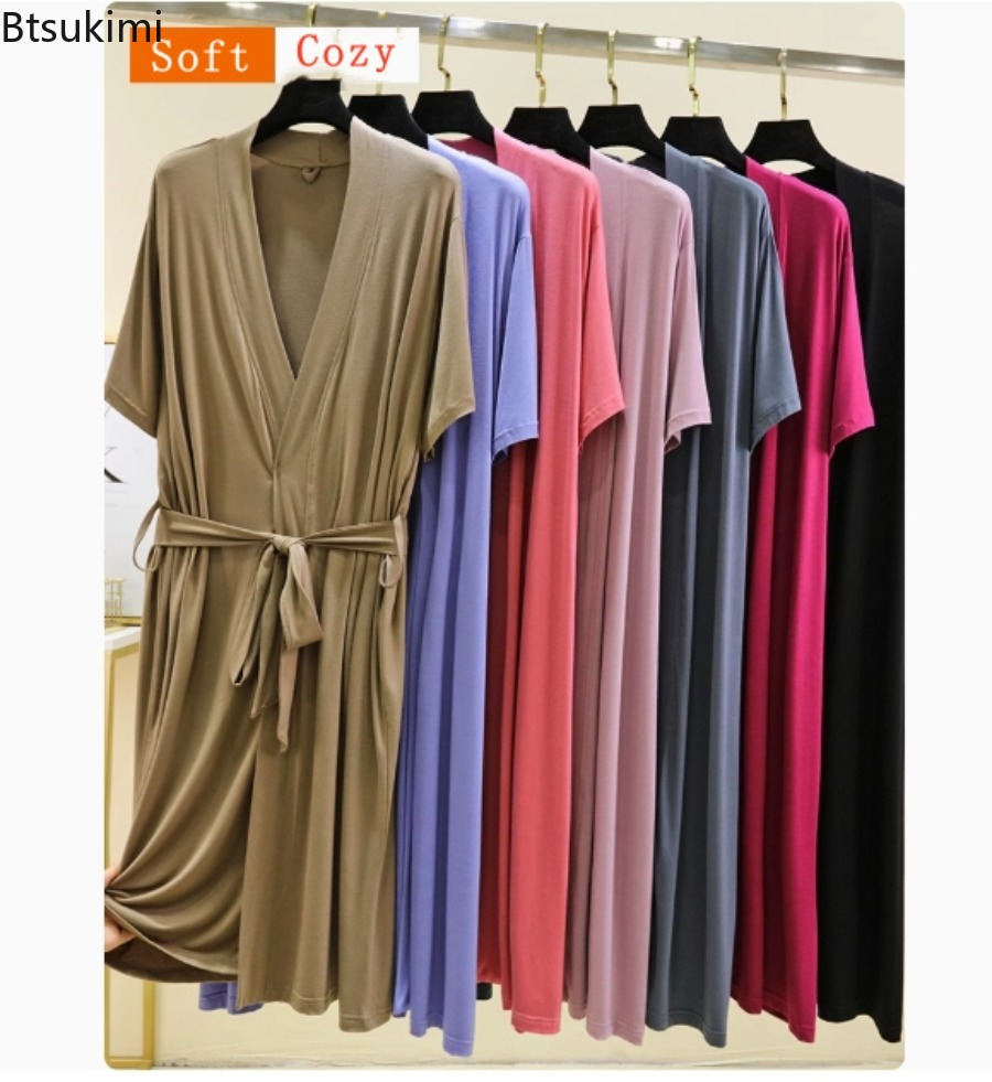 Soft Modal Robes for Women Sum - Summer Nights Clothing review and price