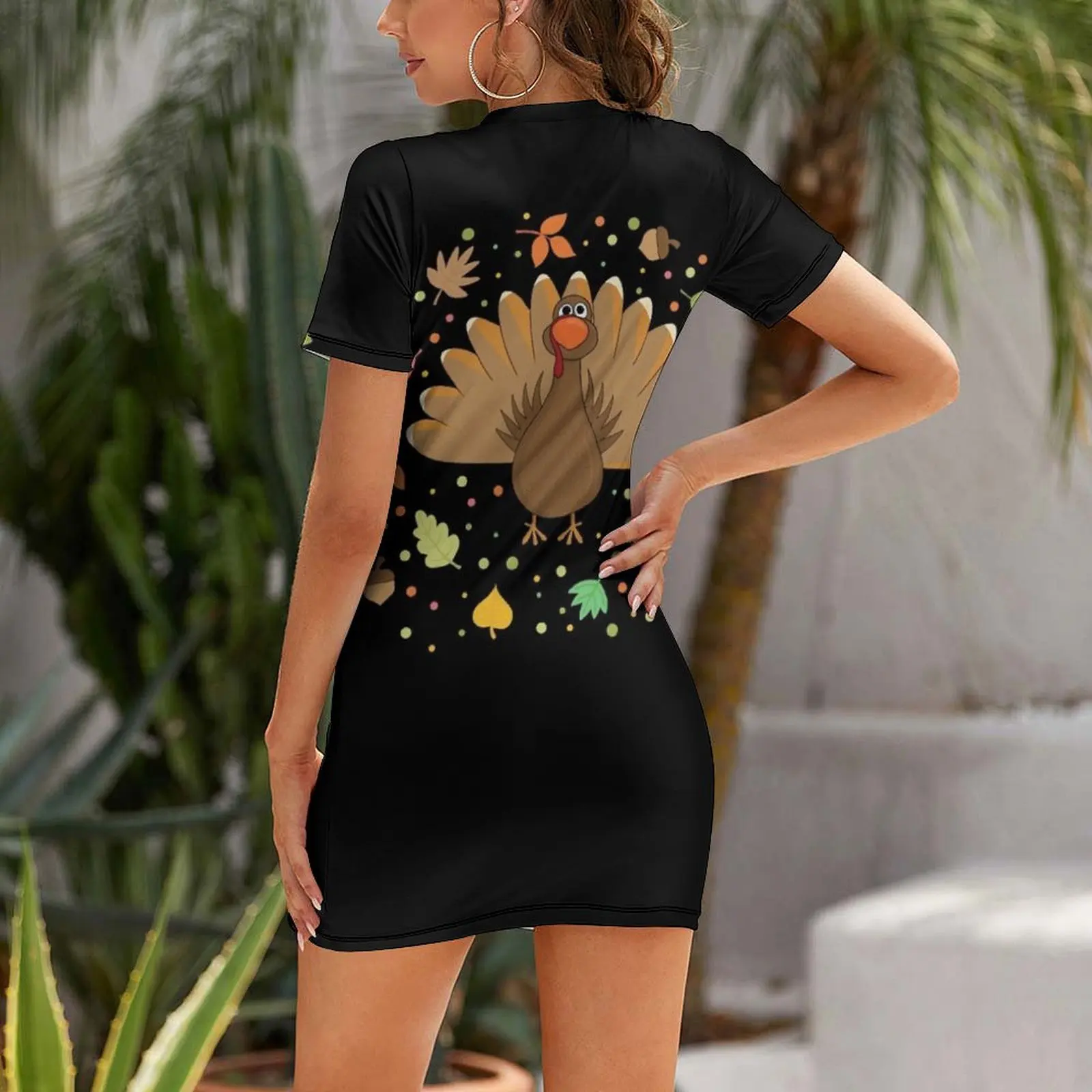 Thanksgiving Turkey Short-Slee - Summer Clothing Trends 2026 review and price
