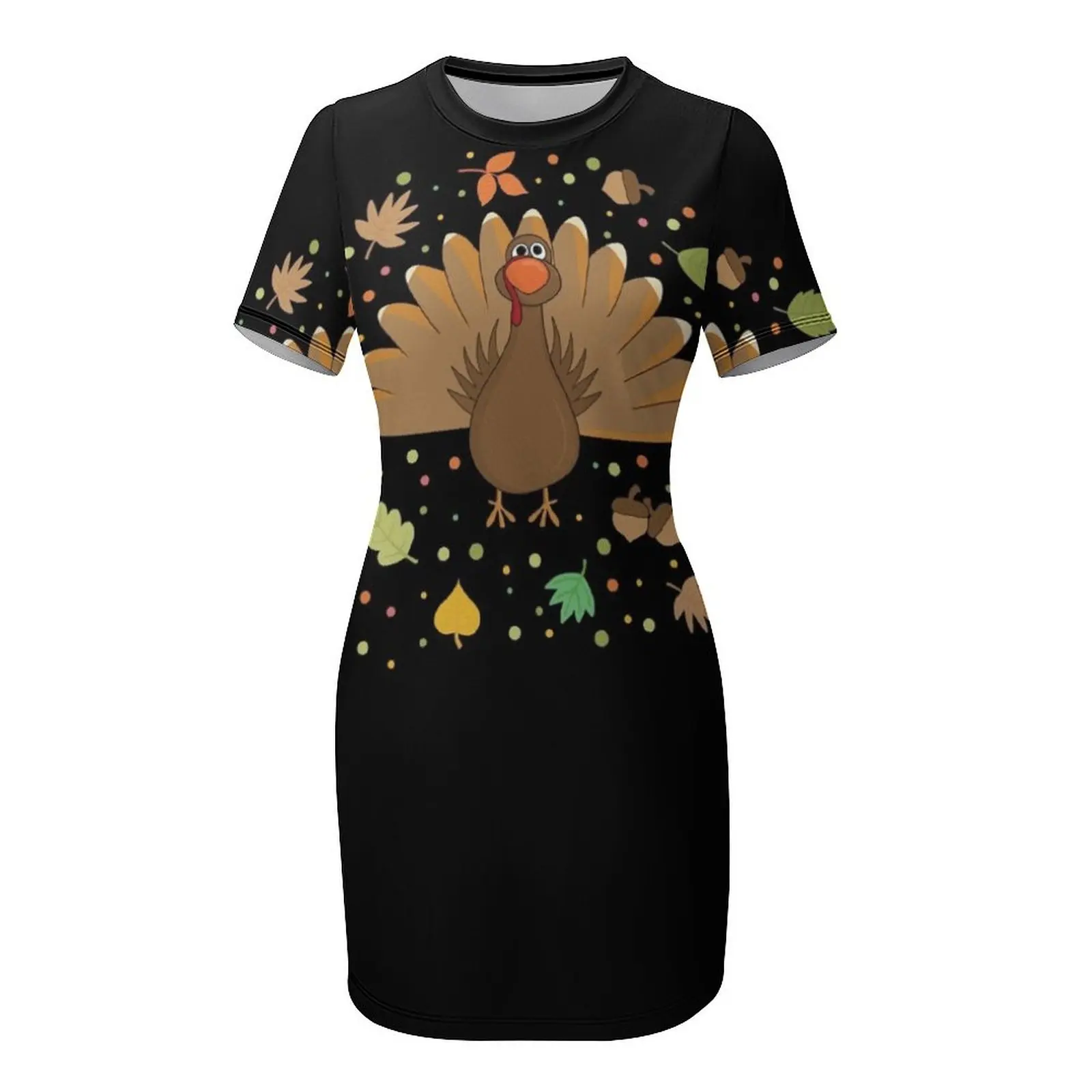 Thanksgiving Turkey Short-Slee - Summer Clothing Trends 2026 review and price