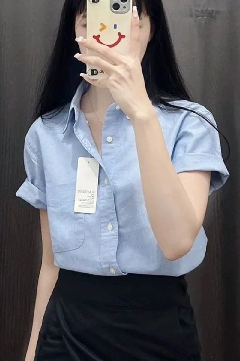 Korean Short Sleeve Polo Neck  - Summer Clothing Trends For Women review and price