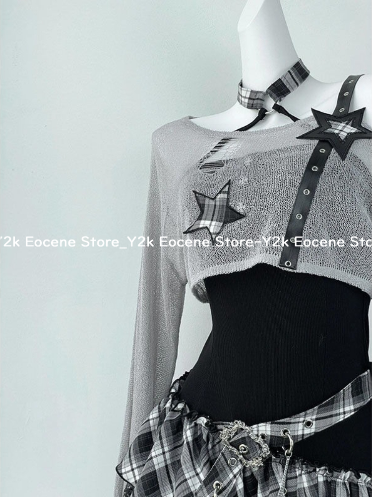 2000s Y2K Spicy Girl Design Ir - Summer Clothing Y2K review and price