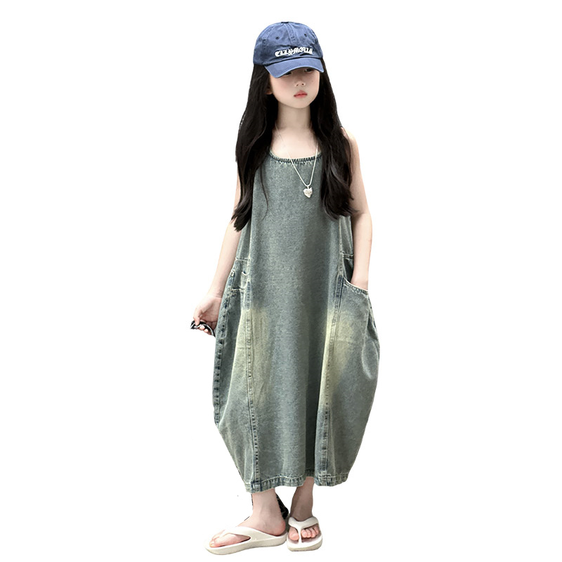 Vintage Blue Children Girls Hi - Yours Summer Clothing review and price
