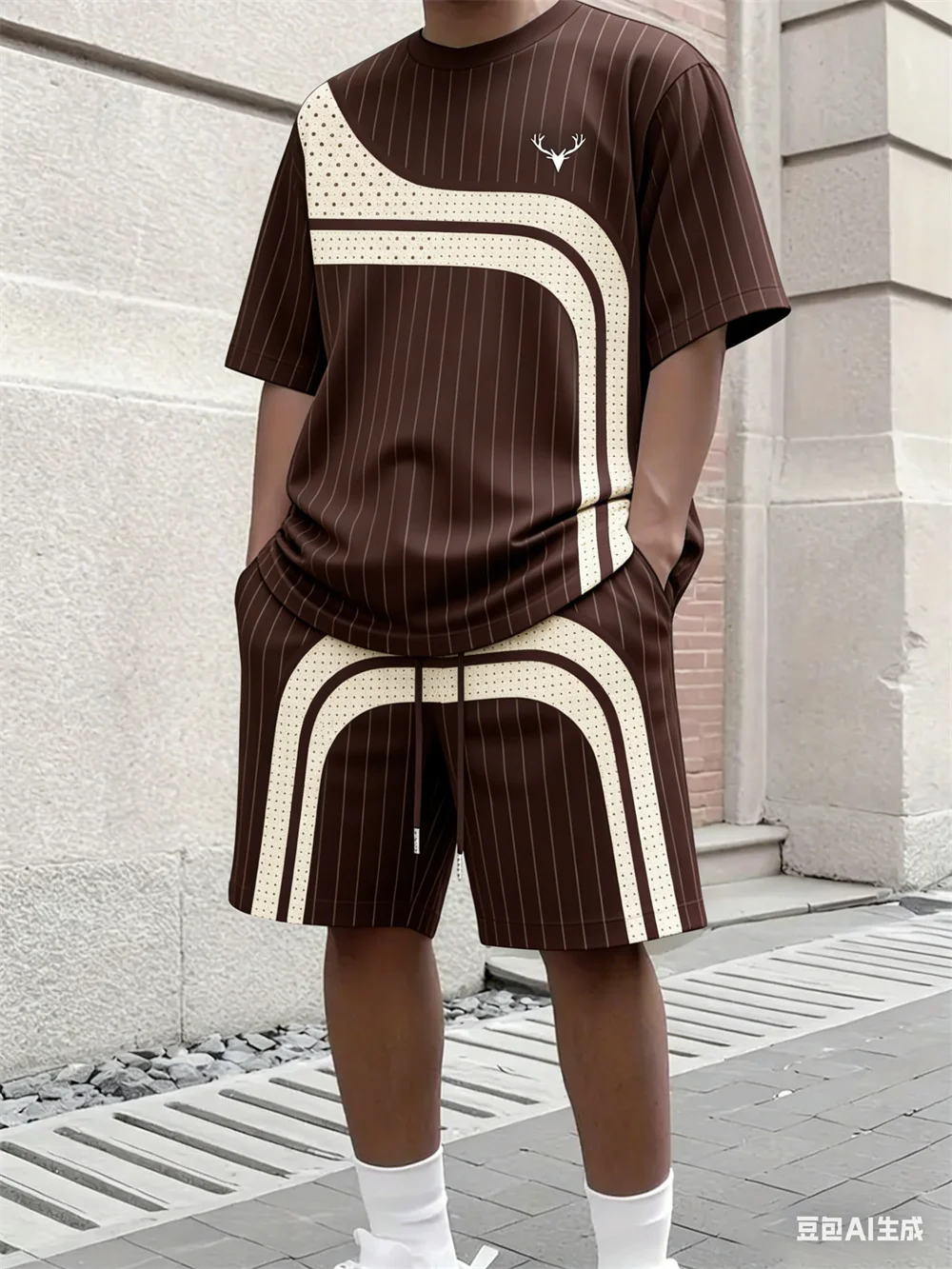 Fashion Summer Men's Stripe Pr - Summer Clothing Men Fashion review and price