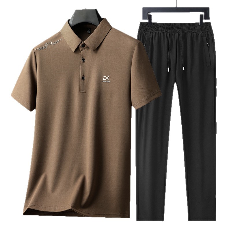 Men's Casual 2-Piece Sportswea - Summer Clothing Men Fashion review and price