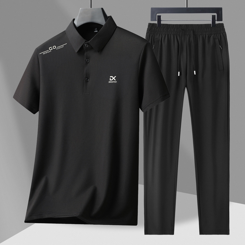 Men's Casual 2-Piece Sportswea - Summer Clothing Men Fashion review and price