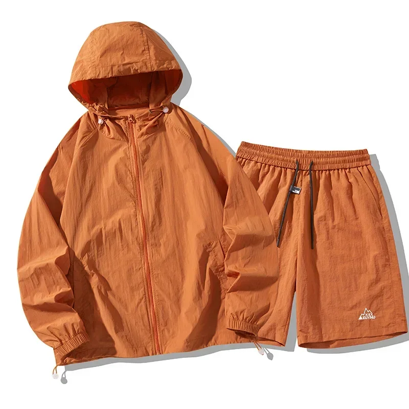 Ice Silk Outdoor Sun Protectio - Summer Clothing Sets review and price
