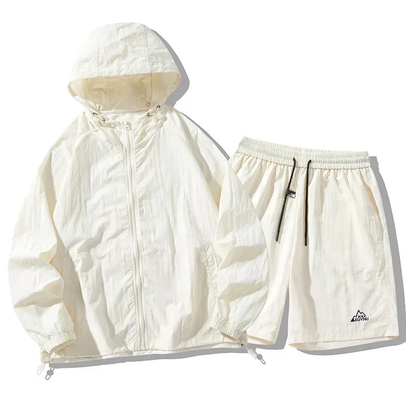 Ice Silk Outdoor Sun Protectio - Summer Clothing Sets review and price