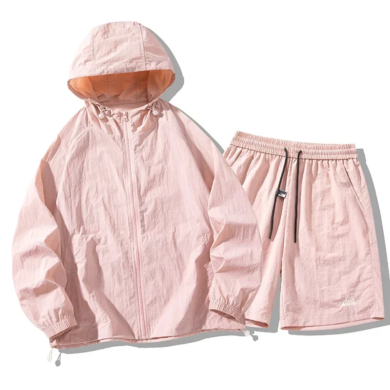Ice Silk Outdoor Sun Protectio - Summer Clothing Sets review and price